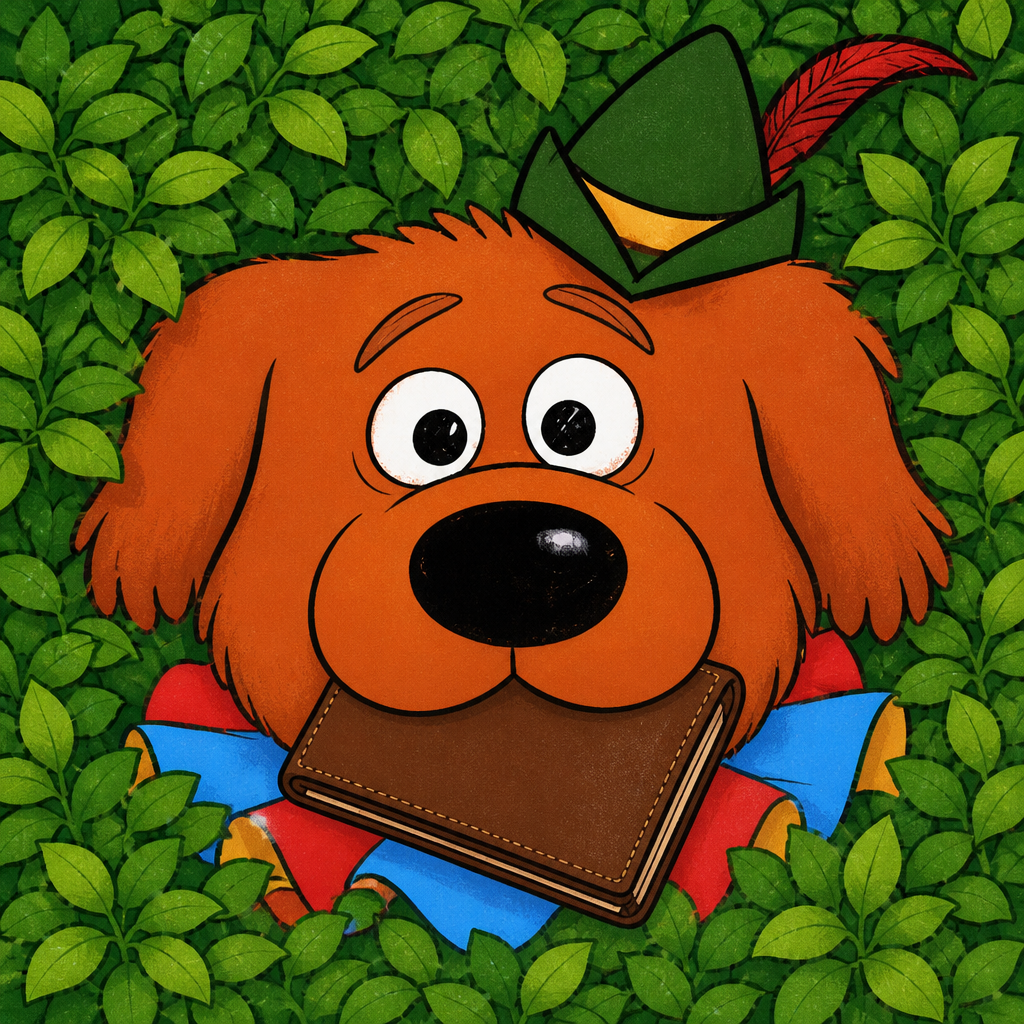Close-up of Biscotti peeking from a hedge